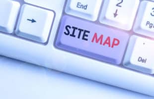 Word writing text Site Map. Business concept for designed to help both users and search engines navigate the site.