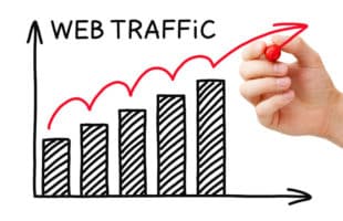 Web Traffic Graph Concept