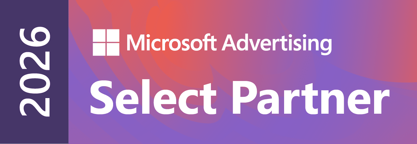 Microsoft Advertising Select Partner 2025 badge