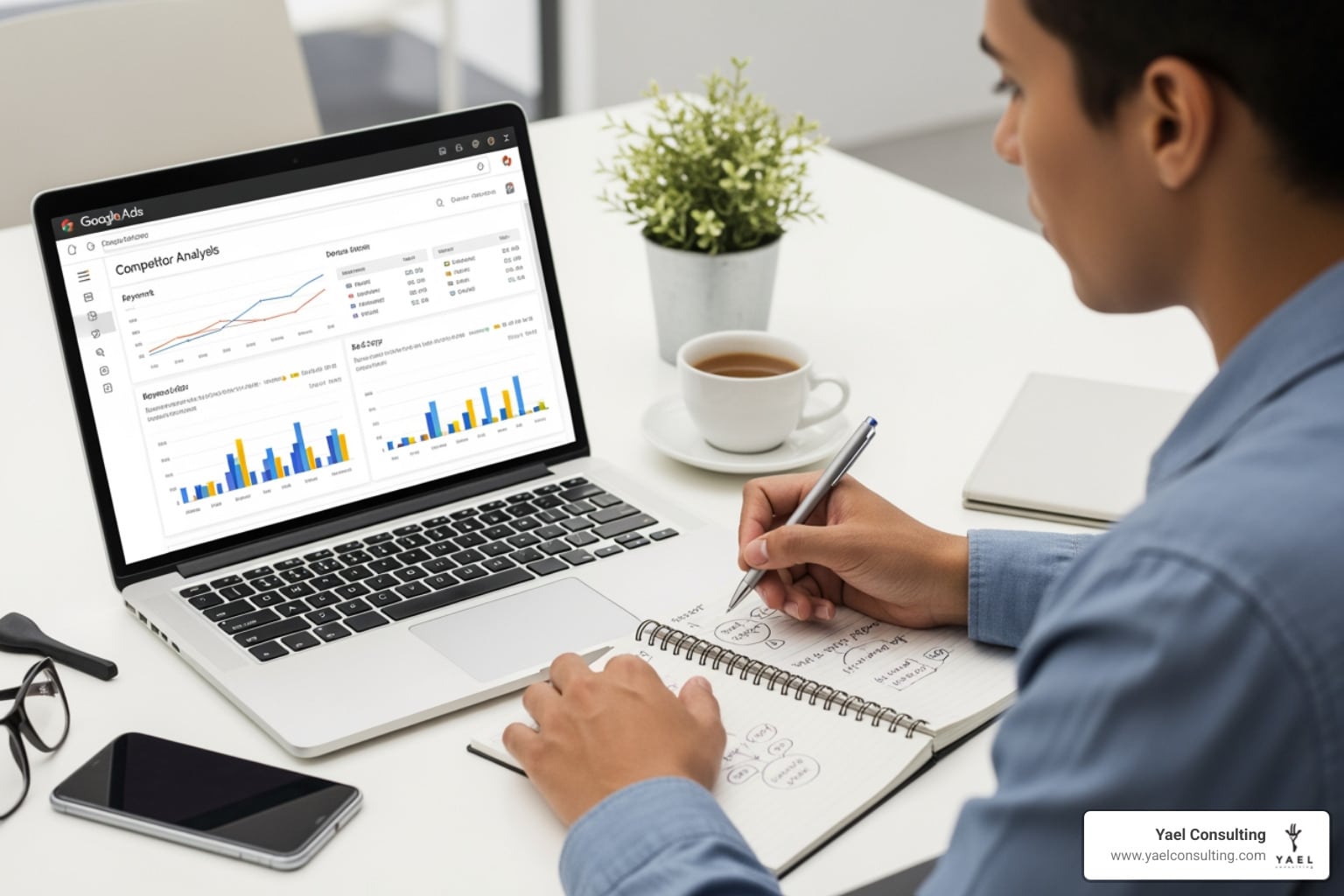 Google Ads Auction Insights Report Interface - how to do competitor analysis in google ads